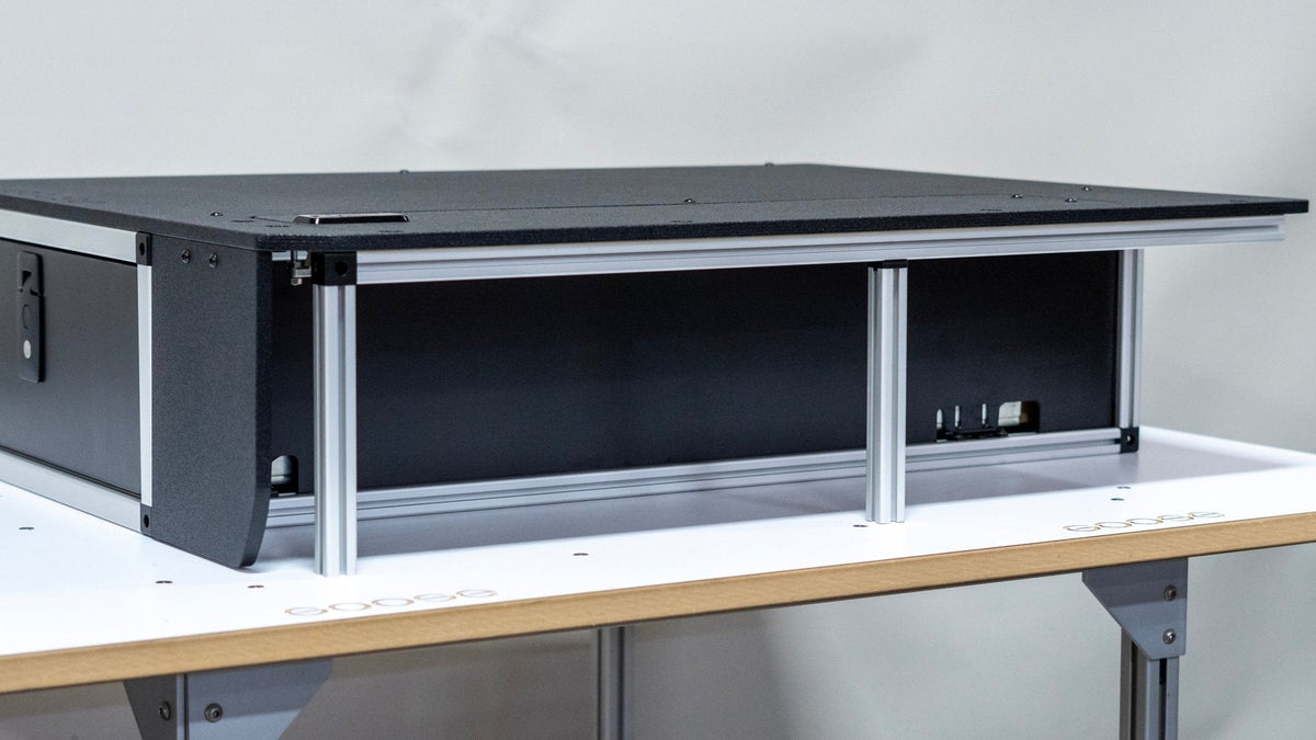 Toyota Land Cruiser 1980-1990 60 Series - Single Drawer Module with Fitted Top Plate - 22-3/16"W x 9-1/2"H x 40"D