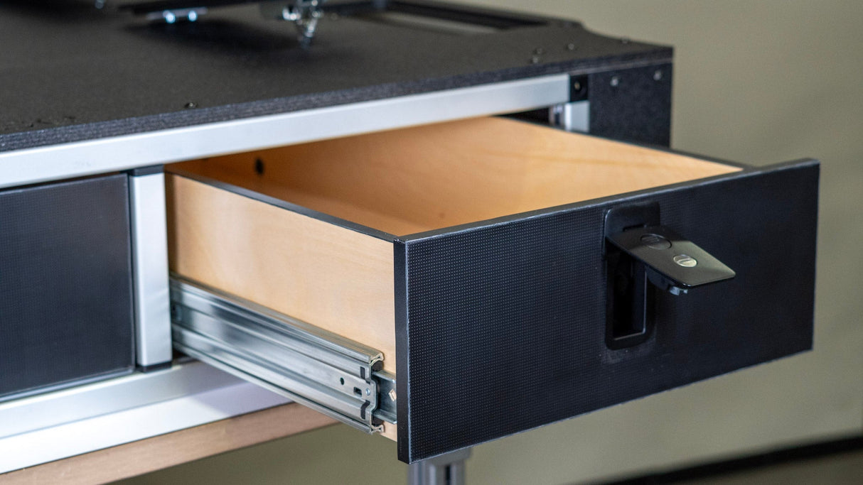 Toyota Land Cruiser 1998-2007 100 Series - Side x Side Drawer Module with Fitted Top Plate