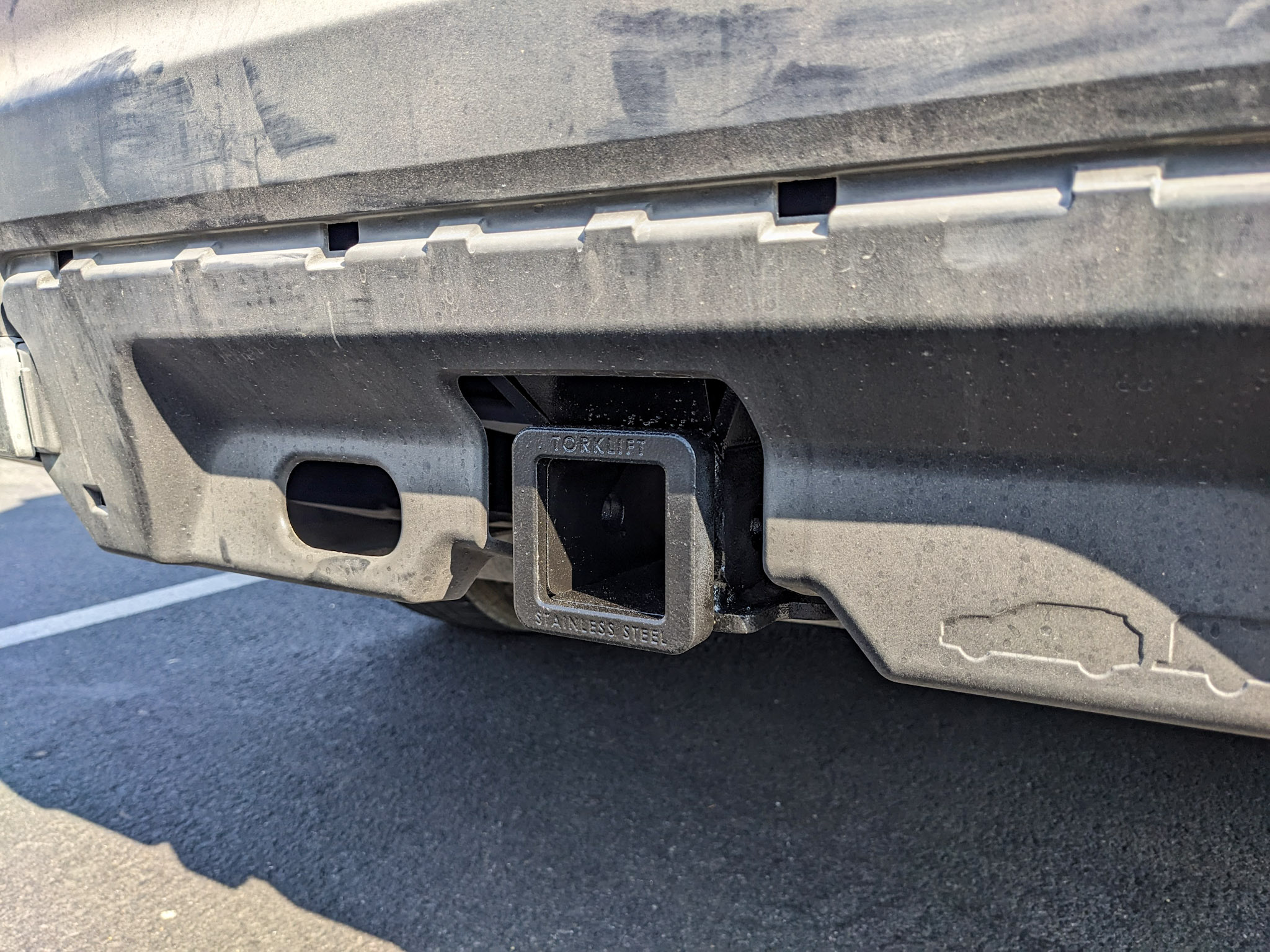 2026 Subaru Trailseeker - Stainless Steel EcoHitch Trailer Hitch (2" Receiver)