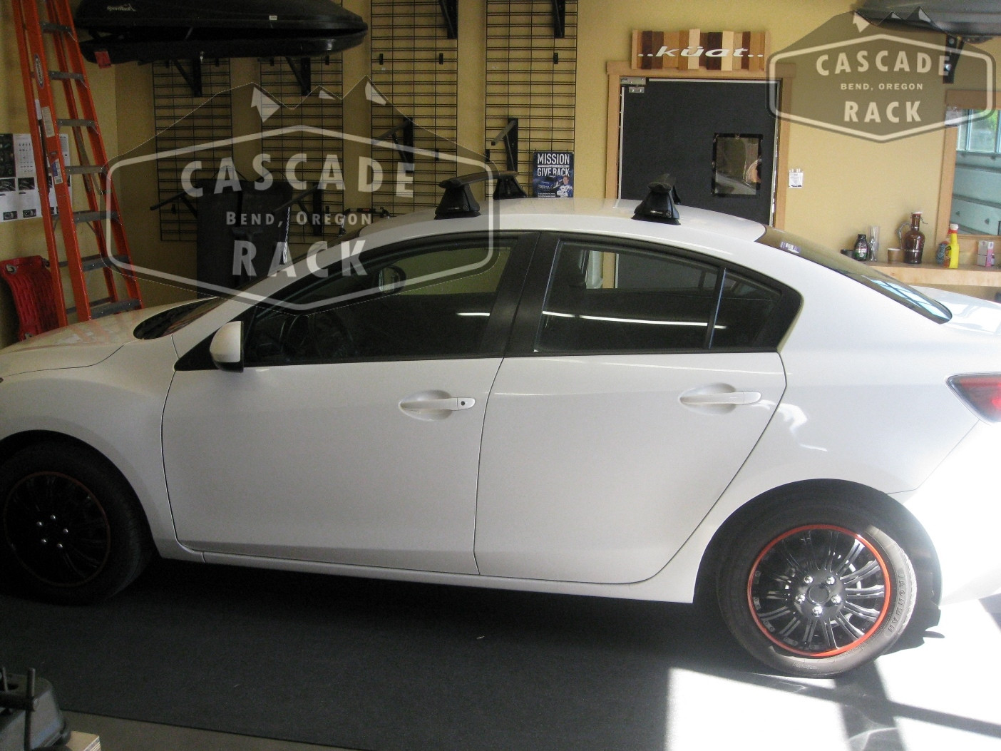 2011 Mazda 3 - Base Rack Installation - Rhino Rack