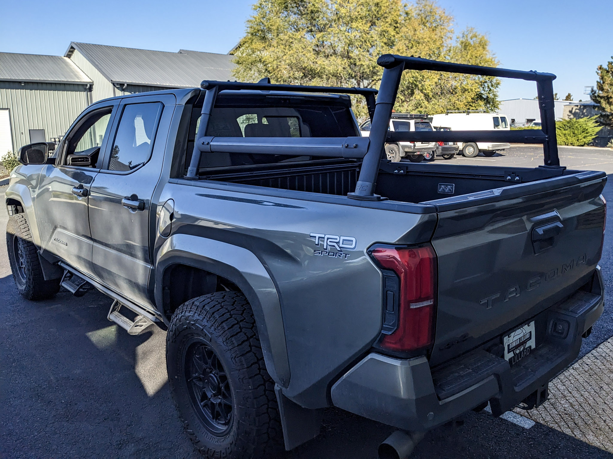 2025 Toyota Tacoma - Rough Country Full Height Bed Rack Toyota Tacoma