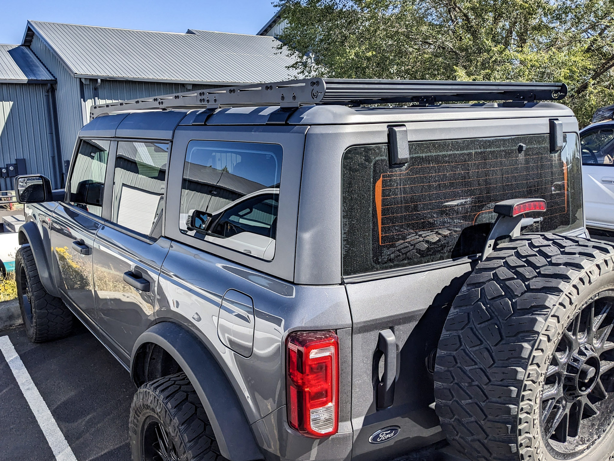 2024 Ford Bronco - Prinsu Roof Rack w/ 40" Light Bar Cutout