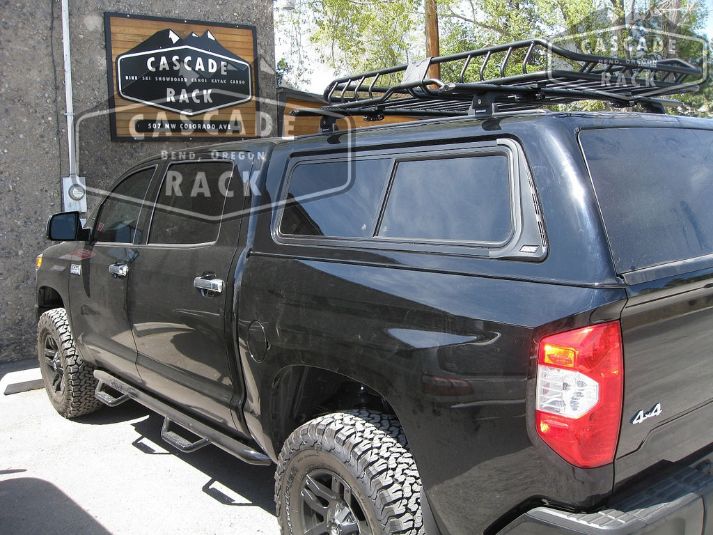 Custom Base Rack and Cargo Basket Installation - 2013 Toyota Tundra