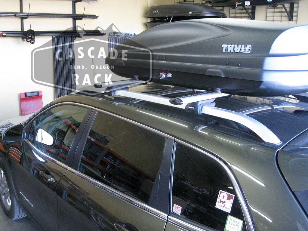 Rhino Rack / Thule - Base Rack and Cargo Box Installation - 2016 Jeep Cherokee
