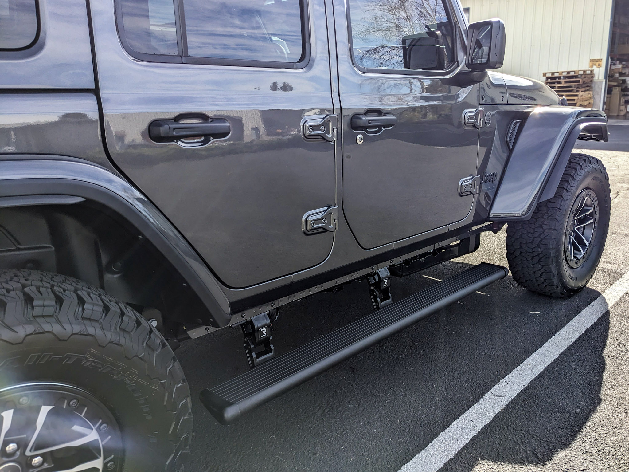 2027 Jeep Wrangler - AMP Research PowerStep Electric Running Board