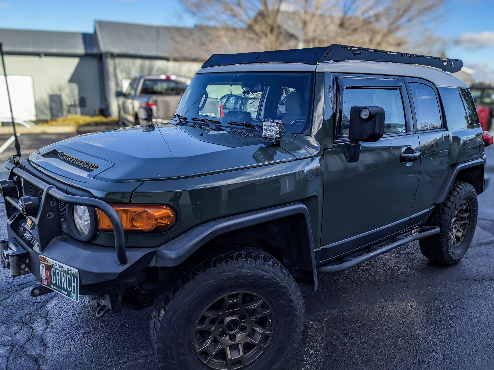 2007 Toyota FJ Cruiser- Sherpa Platform Rack