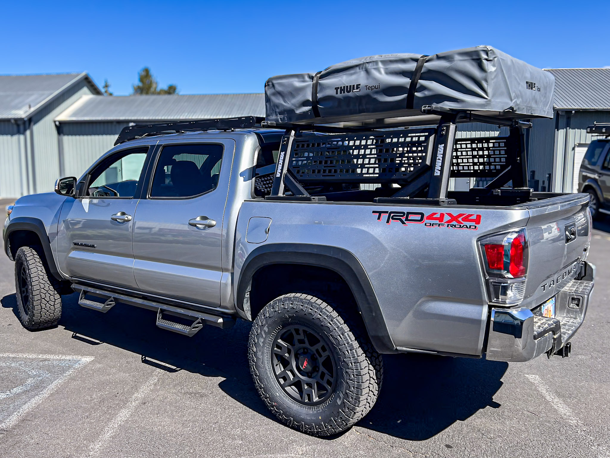 2023 Toyota Tacoma - Roof Tent / Truck Bed Rack / Roof Rack / LED Light Bar - Thule / Yakima / Prinsu / Diode Dynamics