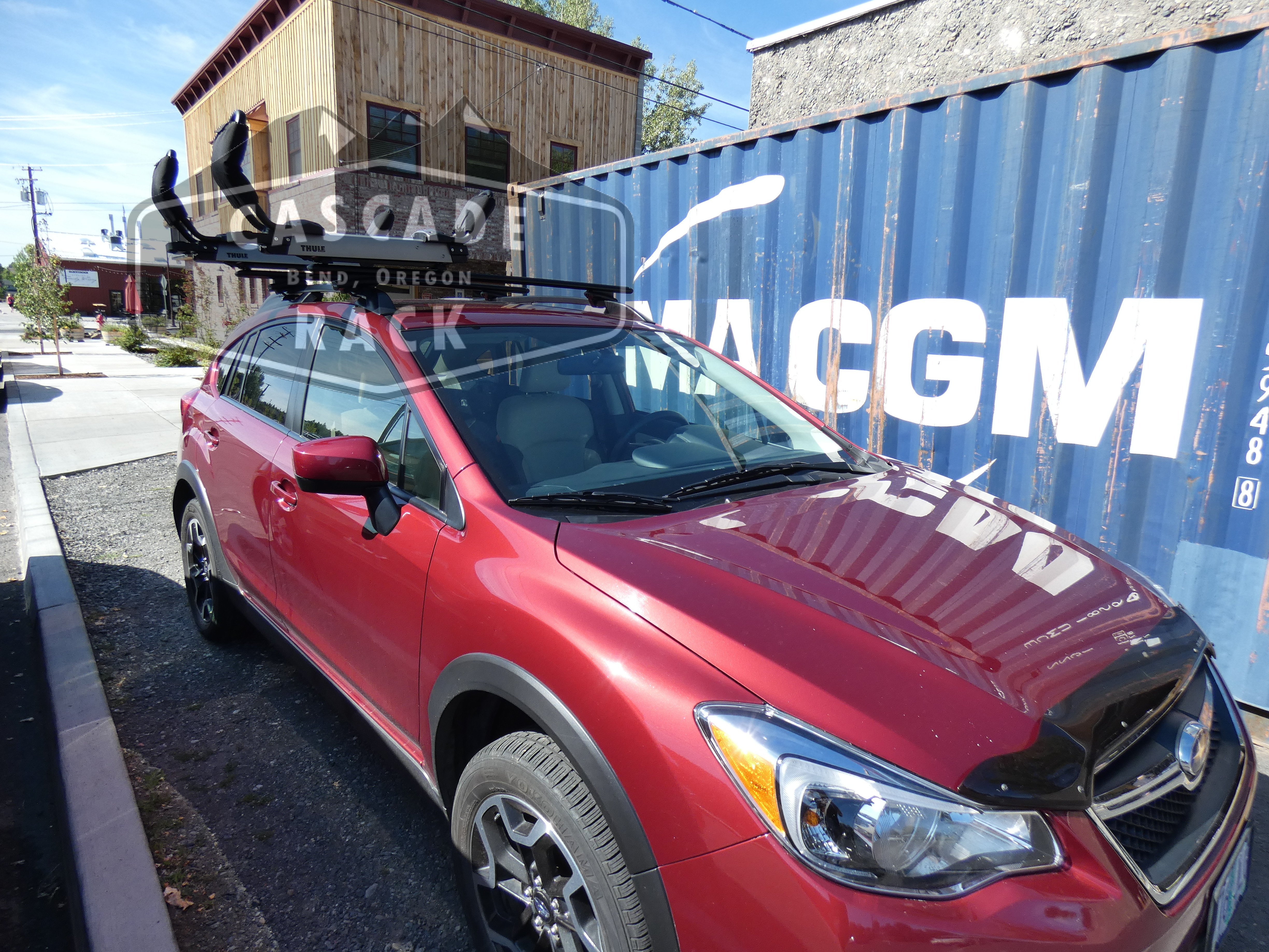 2017 Subaru Outback - Roof Rack and Kayak Rack - Thule