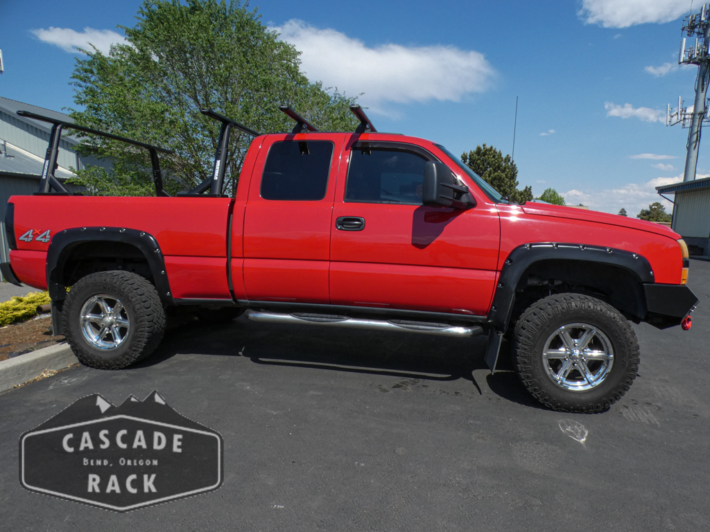 2011 Chevrolet Silverado 1500 – Custom Track onto Sheet Metal Cab - Yakima Overhaul HD – Yakima skyline – Yakima HD Bars