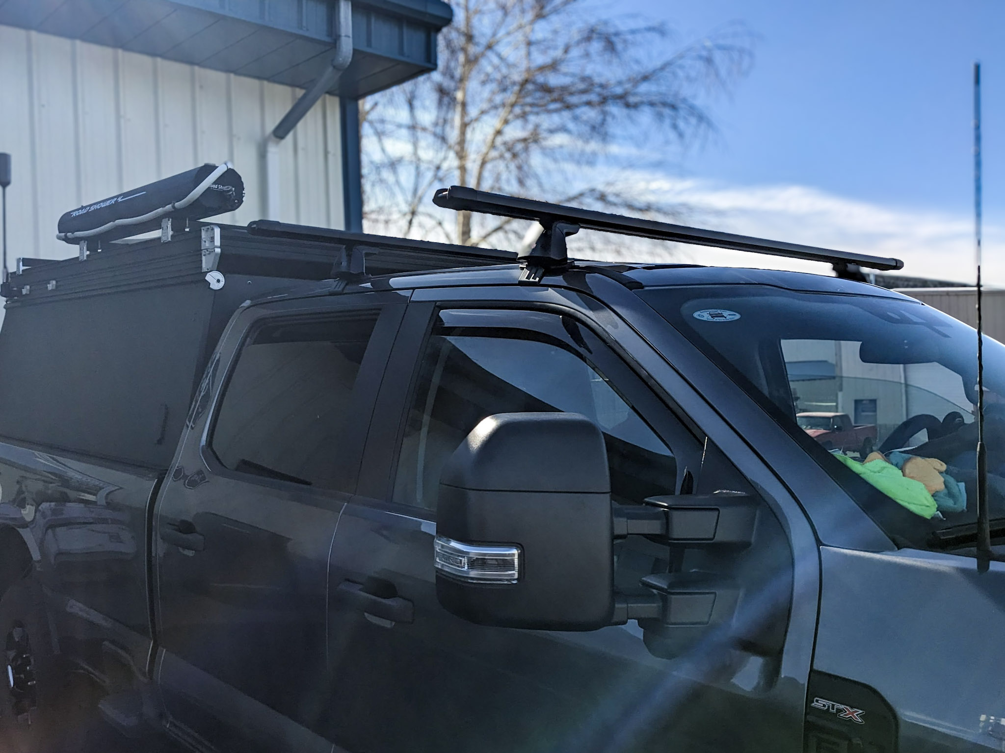 2024 Ford F-350 - Crossbars - Baseline Tower and HD Bar