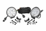Rough Country 70804 Chrome Series LED Light Pair - 70804
