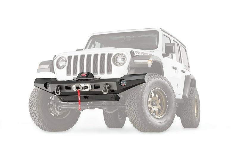 Warn - Elite Front Bumper for 2018-2026 Jeep Wrangler JL / 2020-2026 Jeep Gladiator JT - 101335