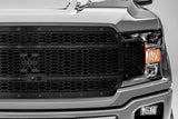 T-Rex Grilles - 1 Pc Laser Cut Pattern Mild Steel Stealth Laser X Grille Replacement - 7715891-BR