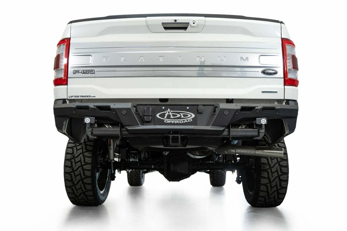 Addictive Desert Designs - 2024 Ford F-150 Black Label Rear Bumper - R190020NA0103
