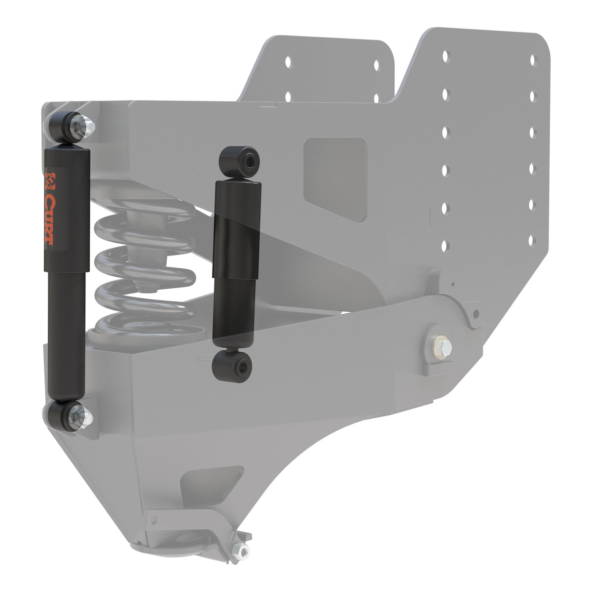 CURT 2025044266 Replacement Shock, Helux Coil-Spring Gooseneck Pin Box