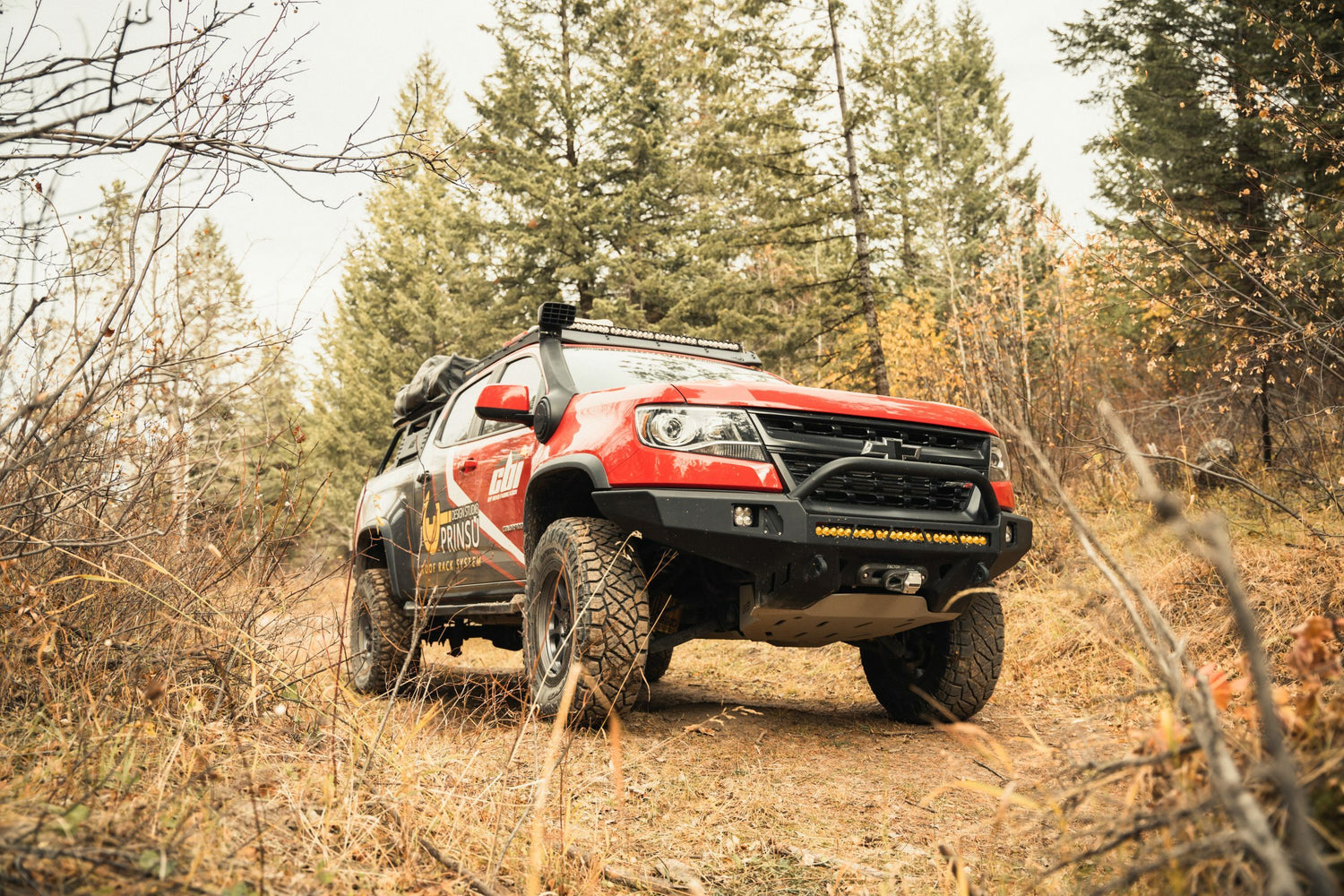 CBI - Chevy Colorado Overland Bed Rack / Short Bed / Bare Metal - 500-000-018-003