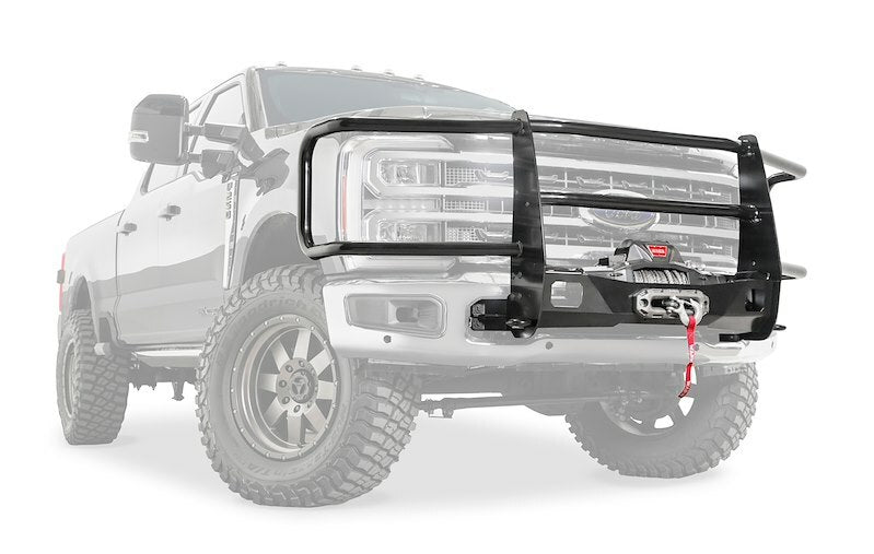 Warn - TRANS4MER GRILLE GUARD KIT - FORD SUPER DUTY FULL GUARD - 109580