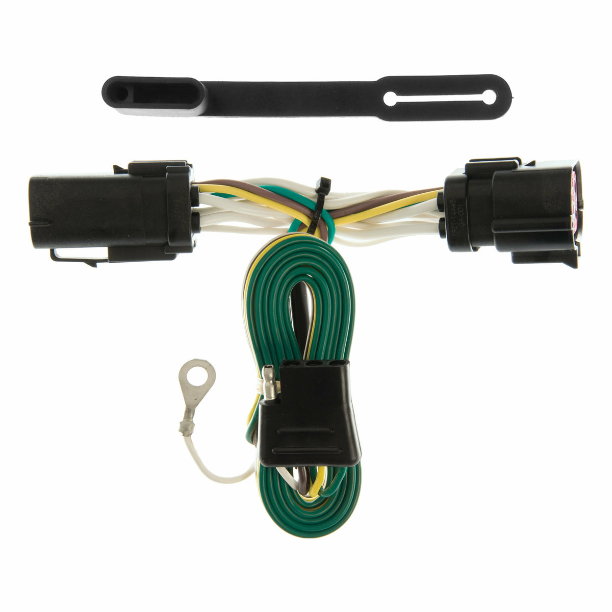 Curt - Custom Wiring Harness, 4-Way Flat Output, Select Ford F-150, F-250 - 55256