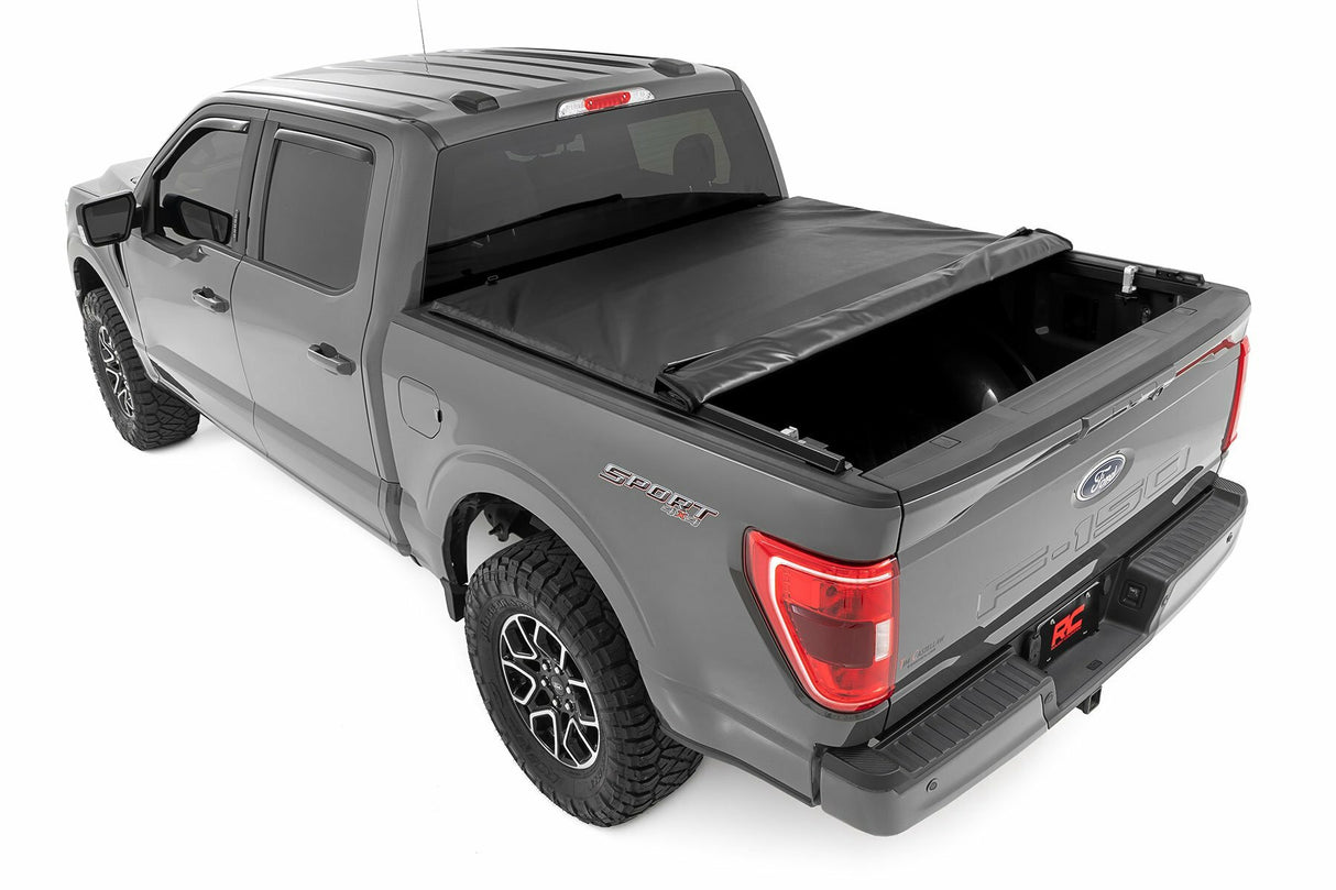 Rough Country 42225650 Soft Roll Up Bed Cover - 42225650