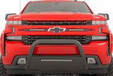 Rough Country - LED Light Kit - Grille Mount - 10" Black Slimline Pair - Chevy Silverado 1500 (19-22) - 70817