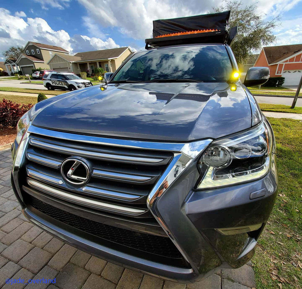 Rago Fabrication - 2010-2022 2nd Gen Lexus GX 460 Ditch Light Brackets - R0919LGXDIT