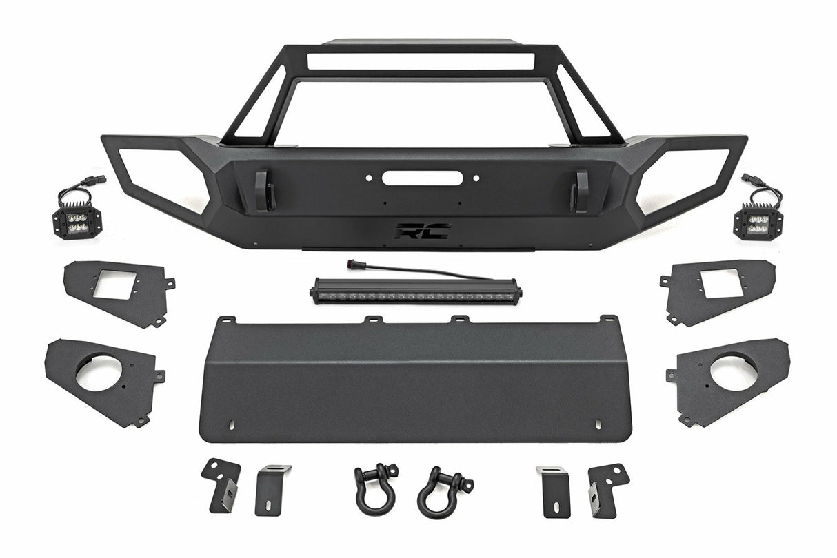 Rough Country 10585 Front Winch Bumper - 10585