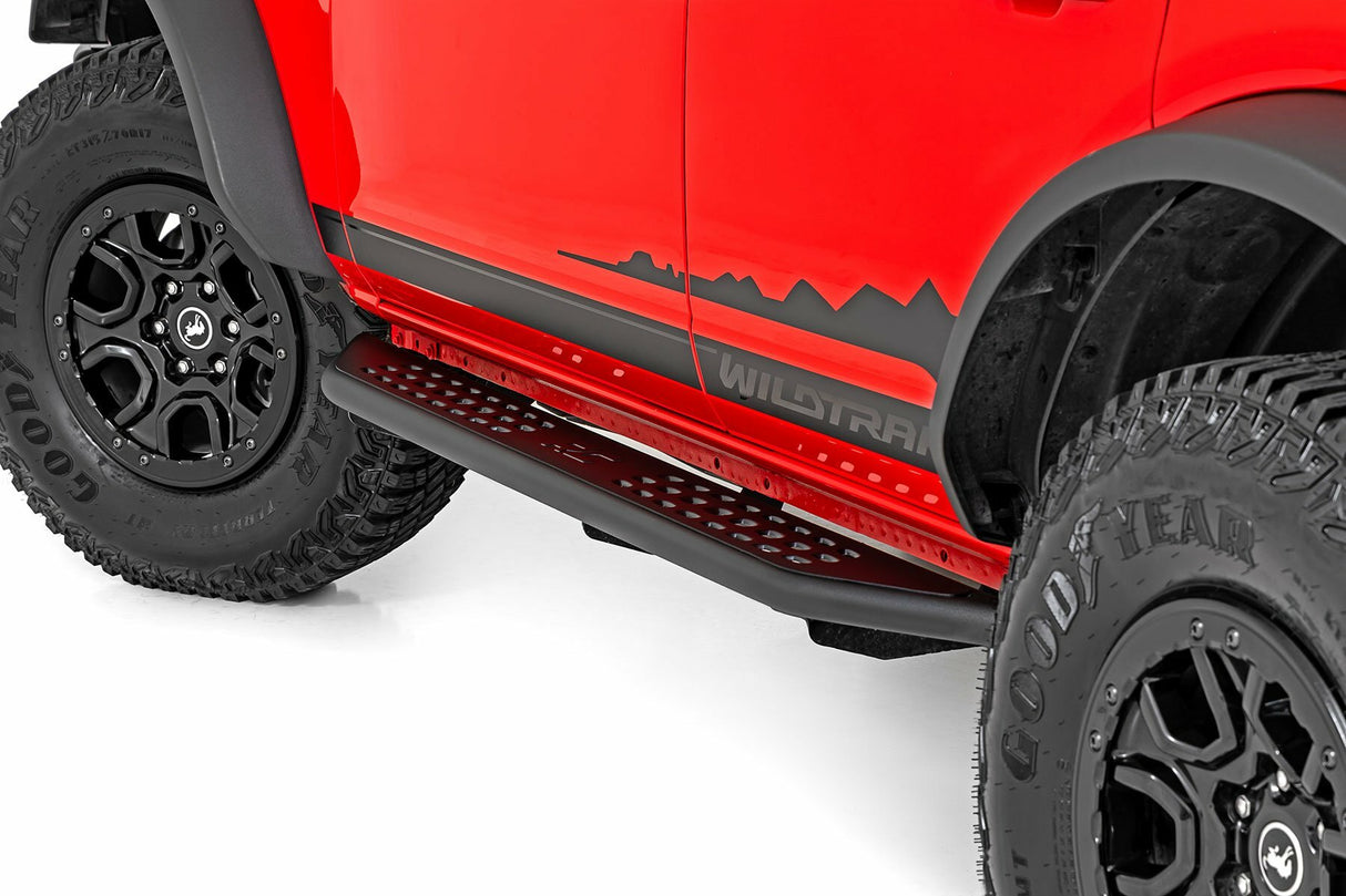 OV2 Running Boards - Side Step Bars - 4-Door - Ford Bronco 4WD (2021-2024)