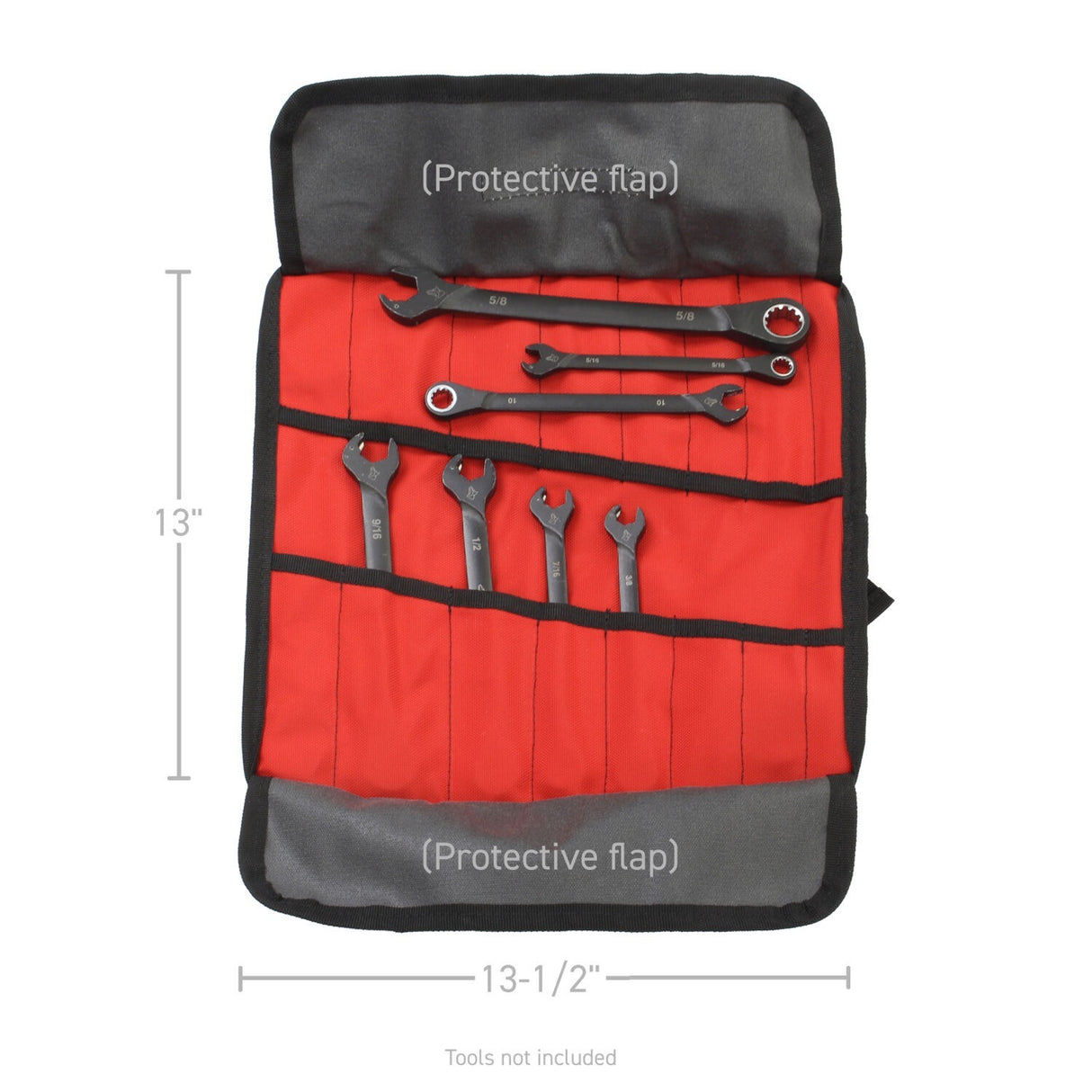 Go Rhino XG1050-01 - Xventure Gear - Wrench Roll - Small - Textured Black