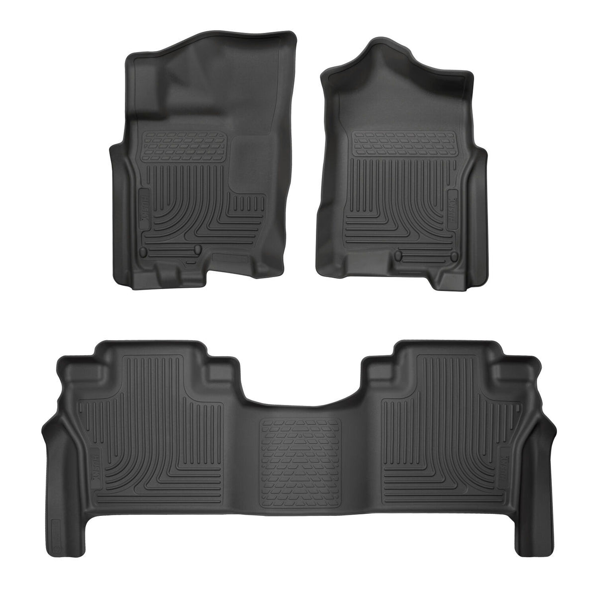 Husky Liners 93571 Weatherbeater - Front & 2nd Seat Floor Liners