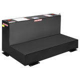 Weather Guard - Transfer Tank, L-Shape, 90 Gallon - Steel, Gloss Black Finish - 354-5-02