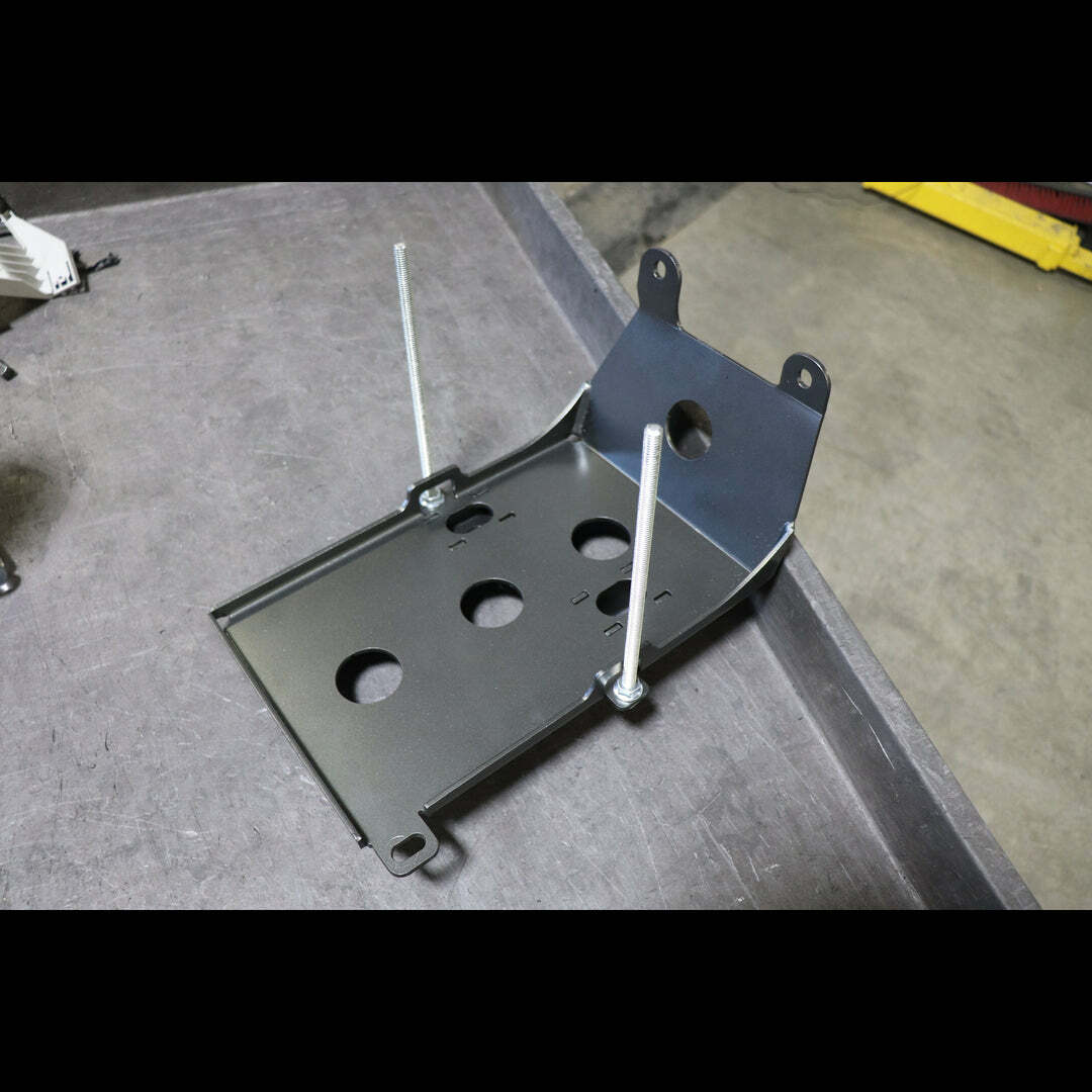 C4 Fabrication - FJ Cruiser & 4Runner Spare Battery Tray - Passenger Side / 5th Gen / 2010-2024 - 1100-8110