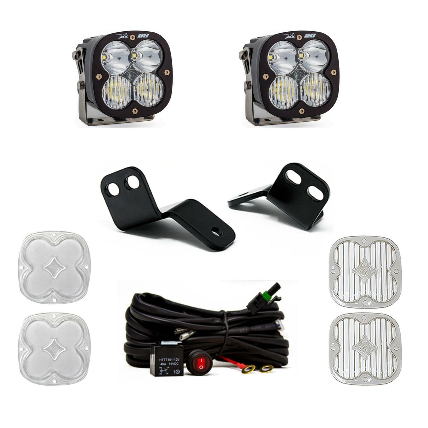 Baja Designs - 447824 - XL80 A-Pillar Light Kit