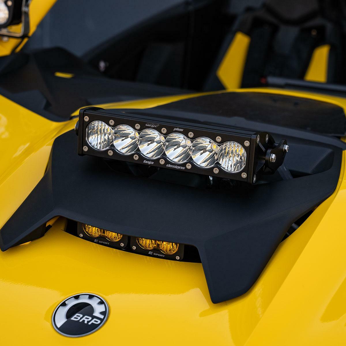 Baja Designs - Baja Designs 448192 Can-Am Maverick R 10" OnX6+ Shock Tower Kit