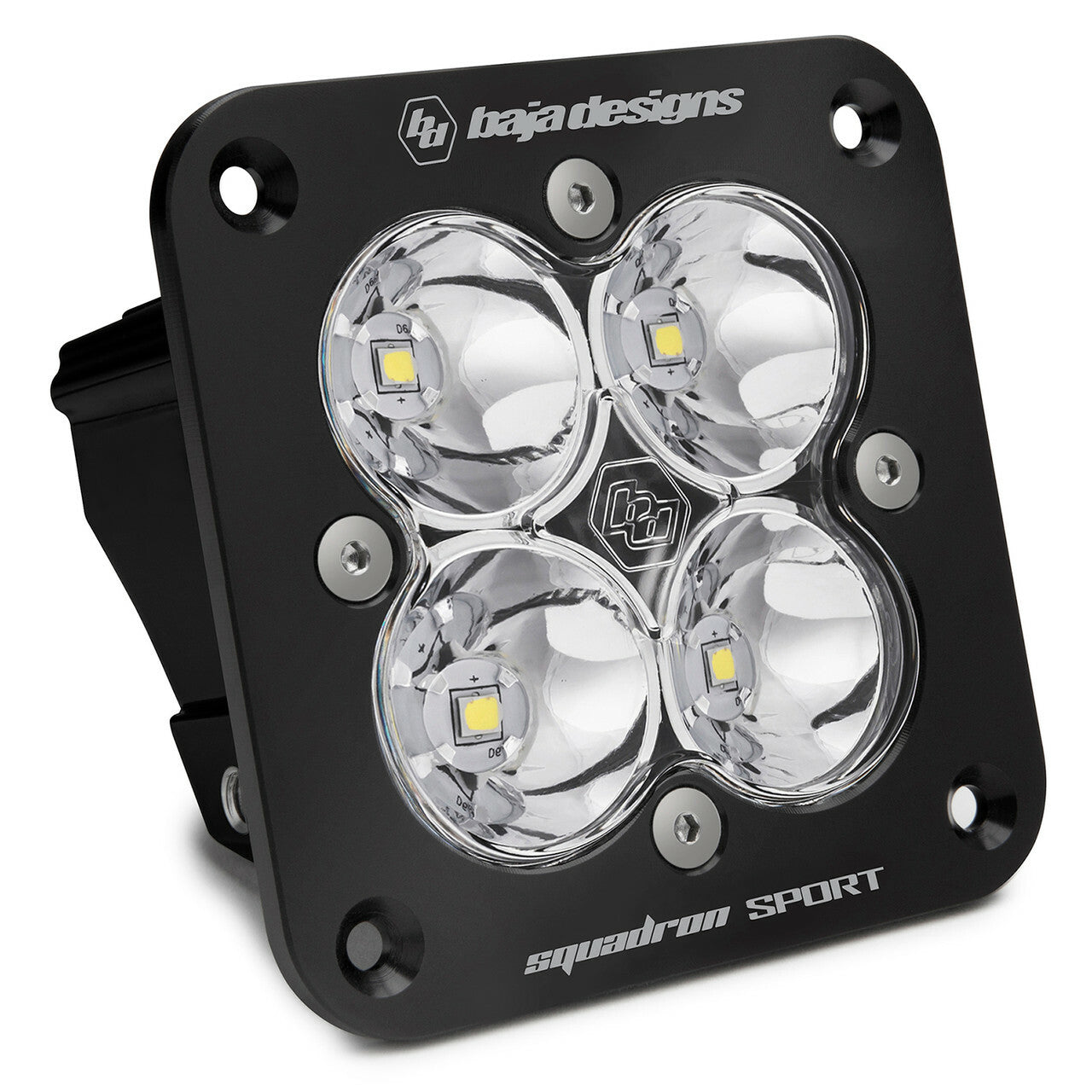 Baja Designs - 551015 - Squadron Sport Black Flush Mount LED Auxiliary Light Pod