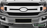 T-Rex Grilles - 1 Pc Horizontal Aluminum Billet Bumper Grille Overlay - 25571B
