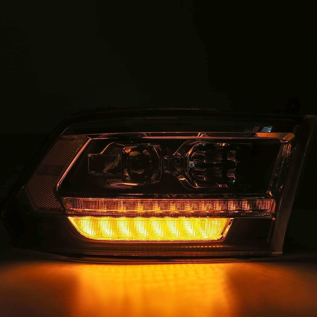 AlphaRex 880520 LED Projector Headlights in Alpha- Black