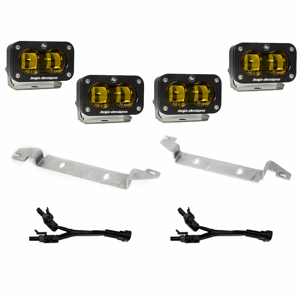 Baja Designs - Baja Designs - 448167 - Toyota S2 SAE OEM Fog Light Replacement Kit