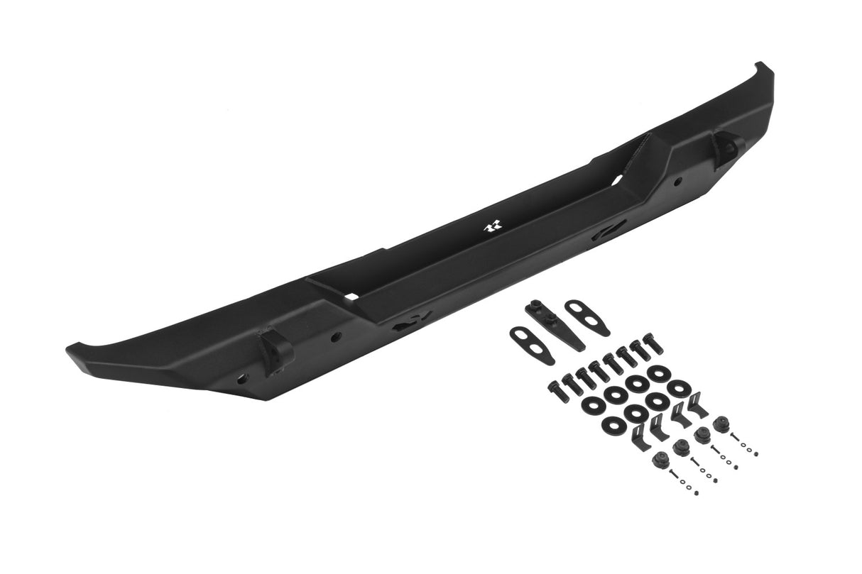 Rugged Ridge - Rugged Ridge 11541.22 XOR Bumper, Rear; 18-21 Jeep Wrangler JL - 11541.22
