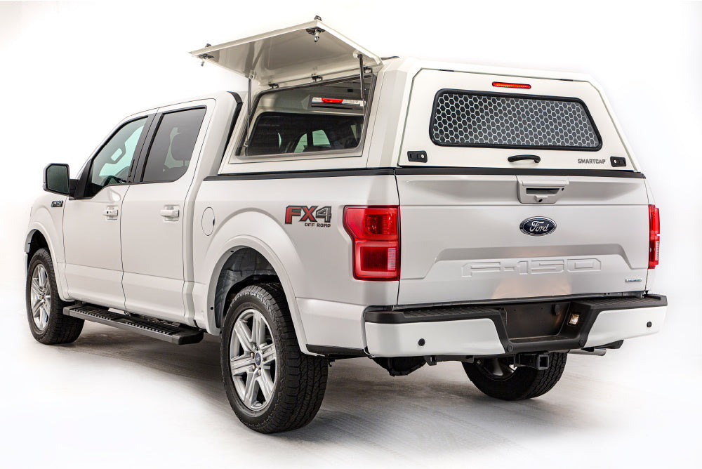 RSI SmartCap - Ranger Truck Bed Cap SmartCapEVOc Commercial OEM White For 19-23 Ford Ranger Crew Cab 5 Foot Short Bed SmartCap - EC0303-WH