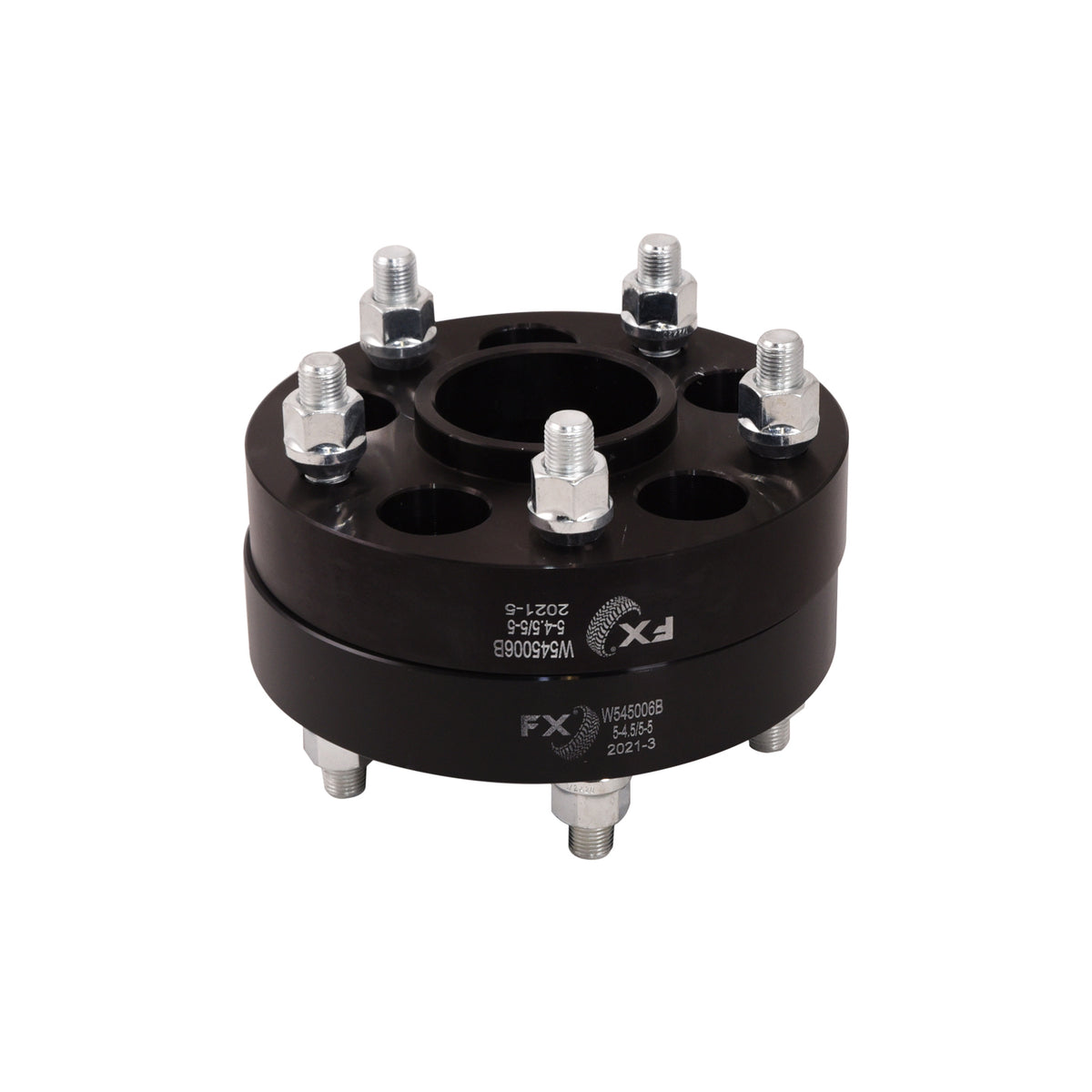 TrailFx - Hub Centric Wheel Spacer for Jeep- Black (W545006B)
