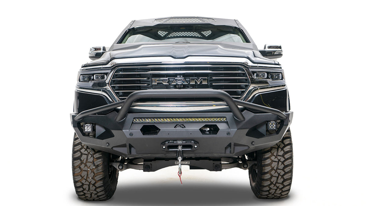 Fab Fours - 2019-2024 Dodge 1500 Matrix front w/ pre-runner guard - DR19-X4252-1