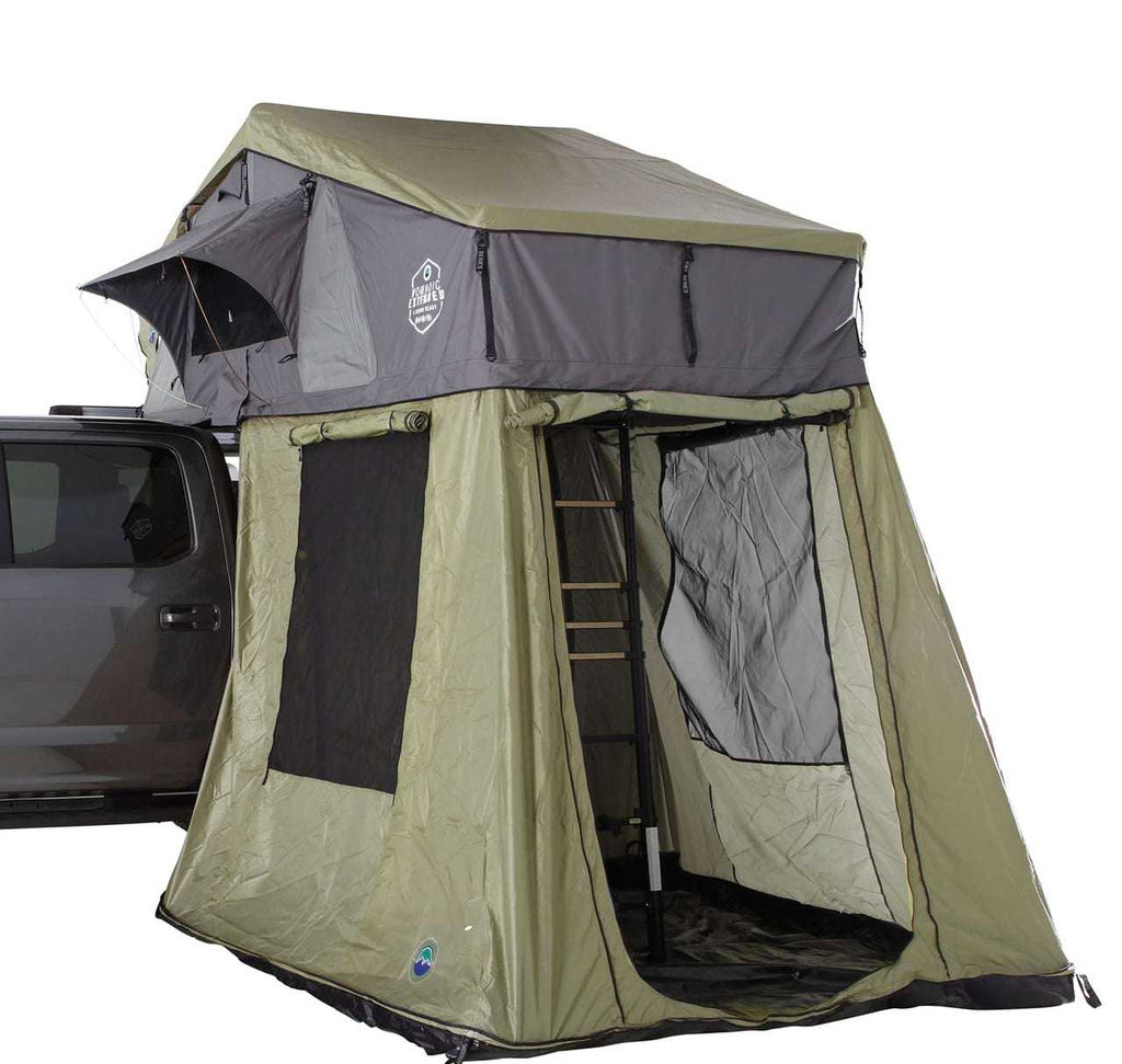 Overland Vehicle Systems - HD N4E Nomadic 4 Extended Roof Top Tent & Annex Combo - 18641936