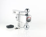 Weigh Safe - CTB4-2 Turnover Ball 4" Drop Hitch with 2" Shank