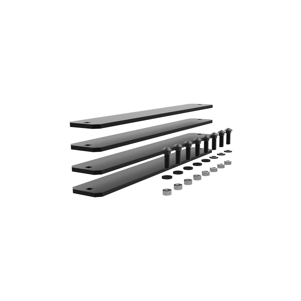KC Hilites - Platform One Side Light Delete Plates - 92500
