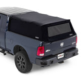 Softopper - 09-27 Ram 1500/2500/3500; For 6.5 ft. bed (Premium Black Twill; Clear Front Window and Tinted Rear Window; Regular Clamps) - SO-RAM75-BTR