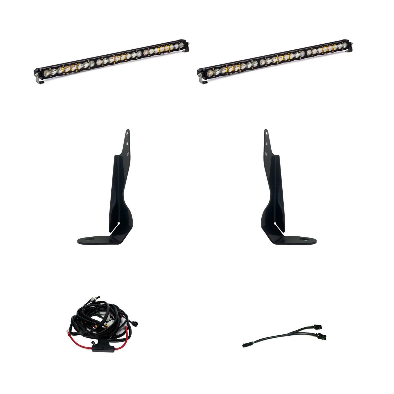 Baja Designs - 447854 - S8 Dual 30 Inch Grille Light Bar Kit