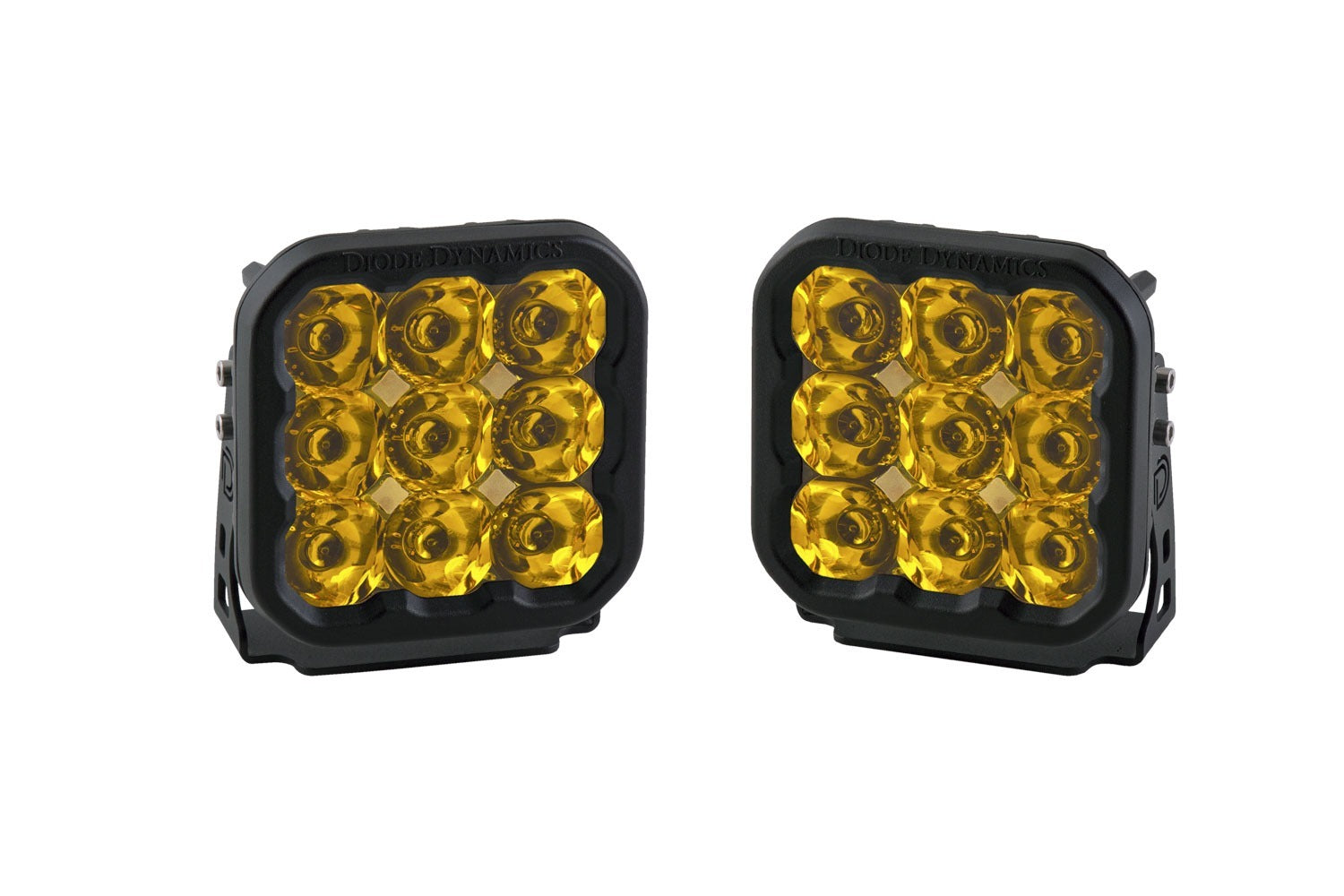 Diode Dynamics - SS5 LED Pod Sport Yellow Spot (pair) - DD6771P