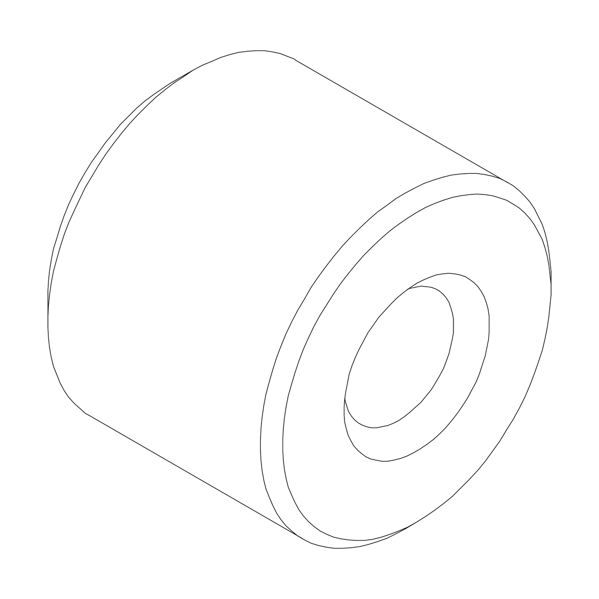 Thule - cylinder nut - 1500050920