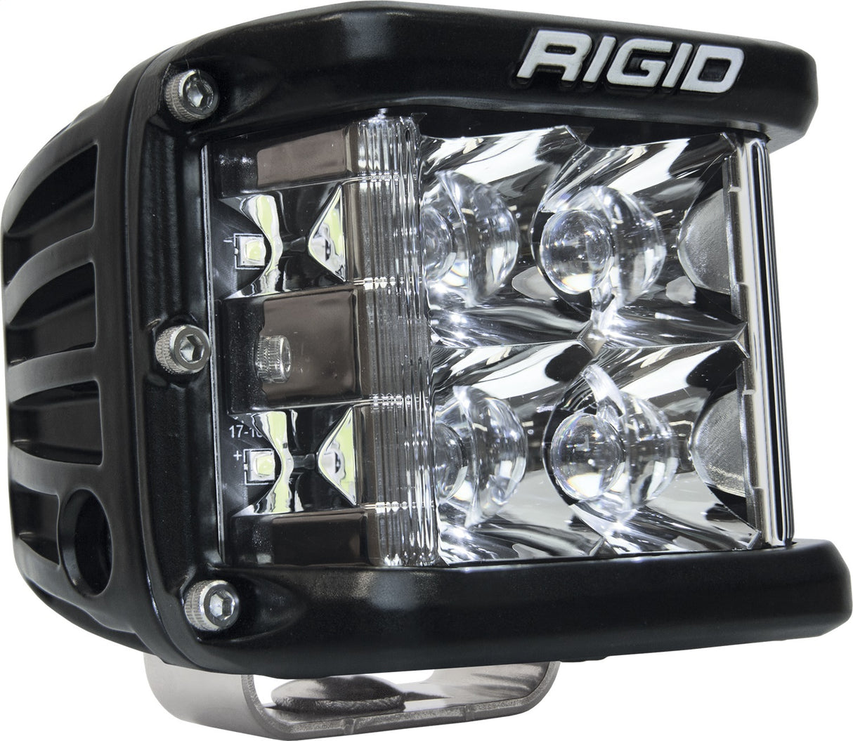 RIGID D-SS PRO Side Shooter, Spot Optic, Surface Mount, Black Housing, Single