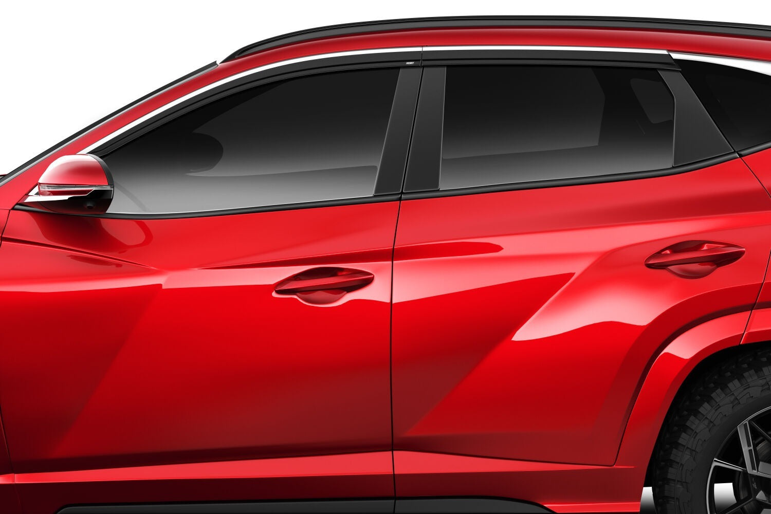 Husky 2884068 Low Profile Side Window Deflector 4PC 2022-2023 Hyundai Tuscon